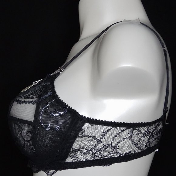 LISE FULL CUP LACE BRA - Picture 6 of 7
